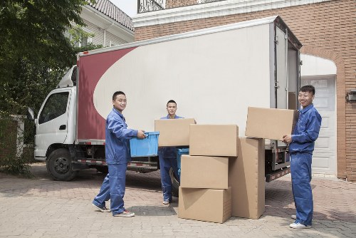 Man with a van service helping with a move in Soho