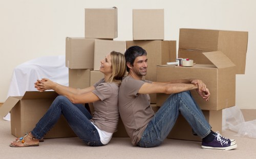Careful packing and wrapping for a furniture removal in Soho