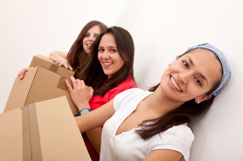 Packing and furniture handling for a Soho flat relocation