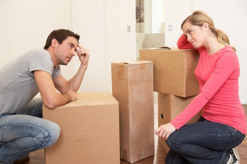 Office relocation materials prepared for same day removals in Soho